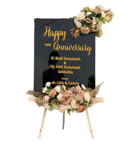Papan Bunga Akrilik Bangelan